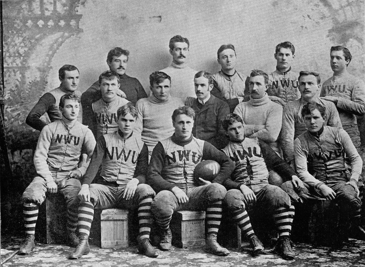 Northwestern 1891 Team Photo (© Northwestern University Athletics)