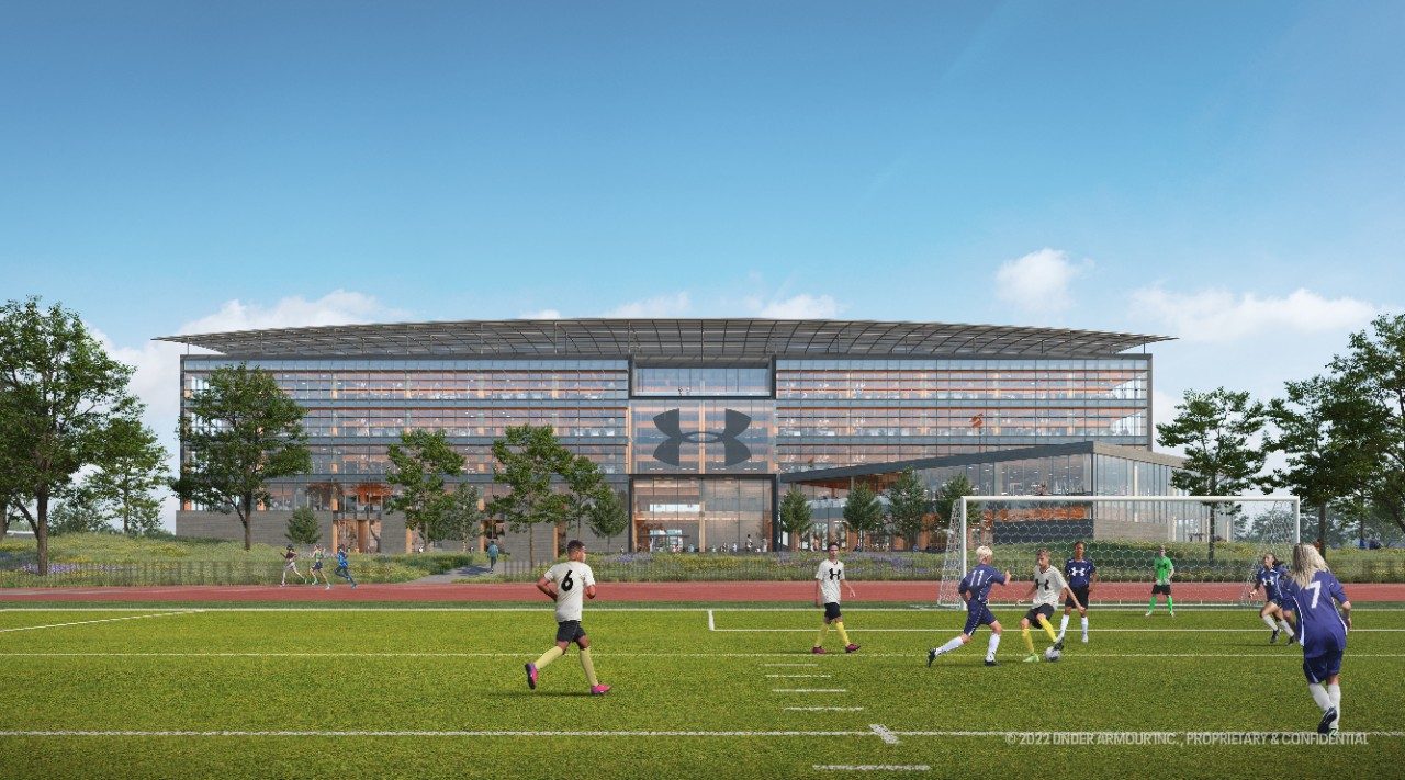 Under Armour Unveils Sustainable Design for Teammate Headquarters in Baltimore