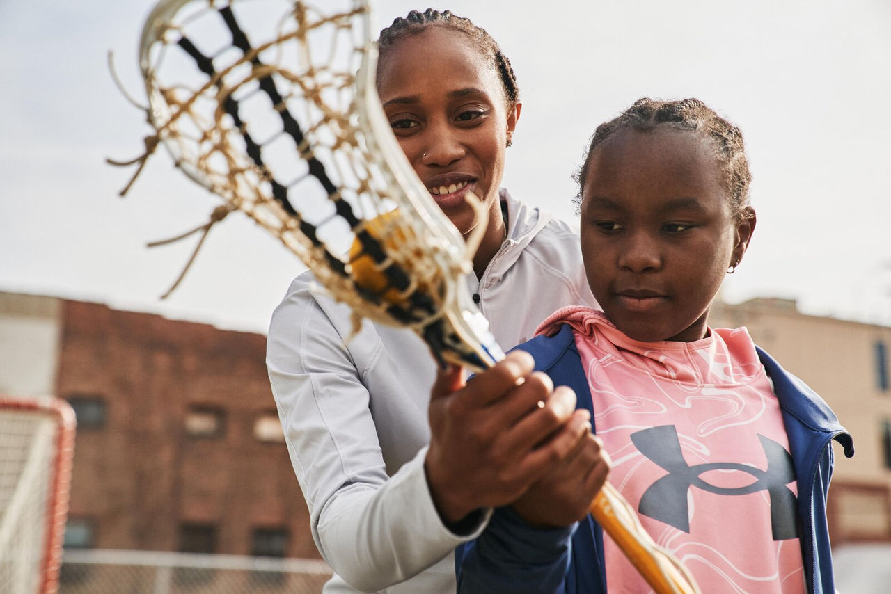 Lacrosse-Spieler