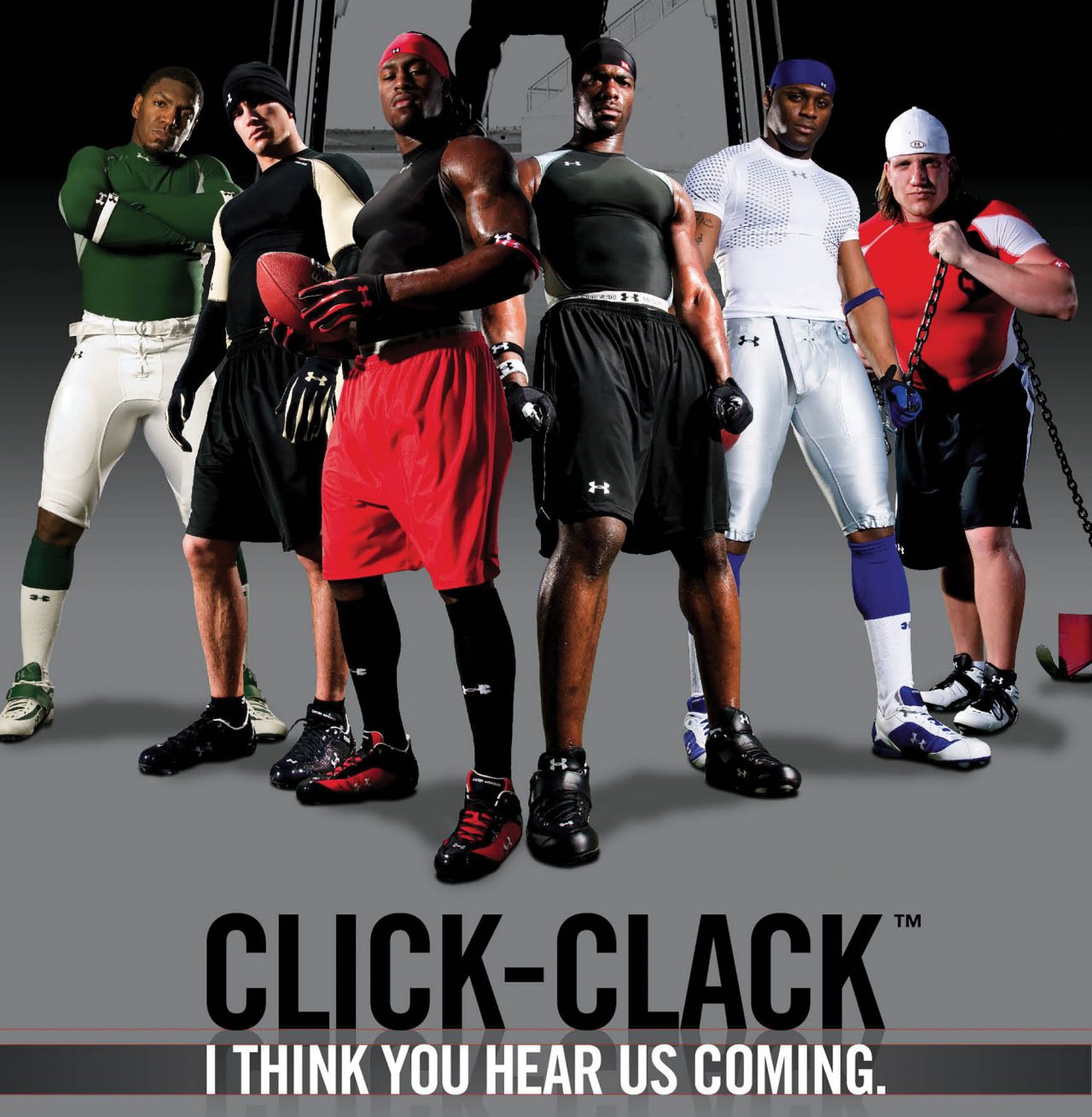 Klicken Sie auf Clack Poster