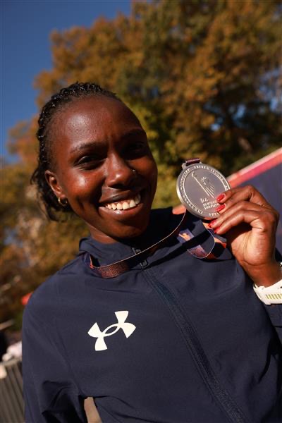 Sharon Lokedi NYC Marathon medal
