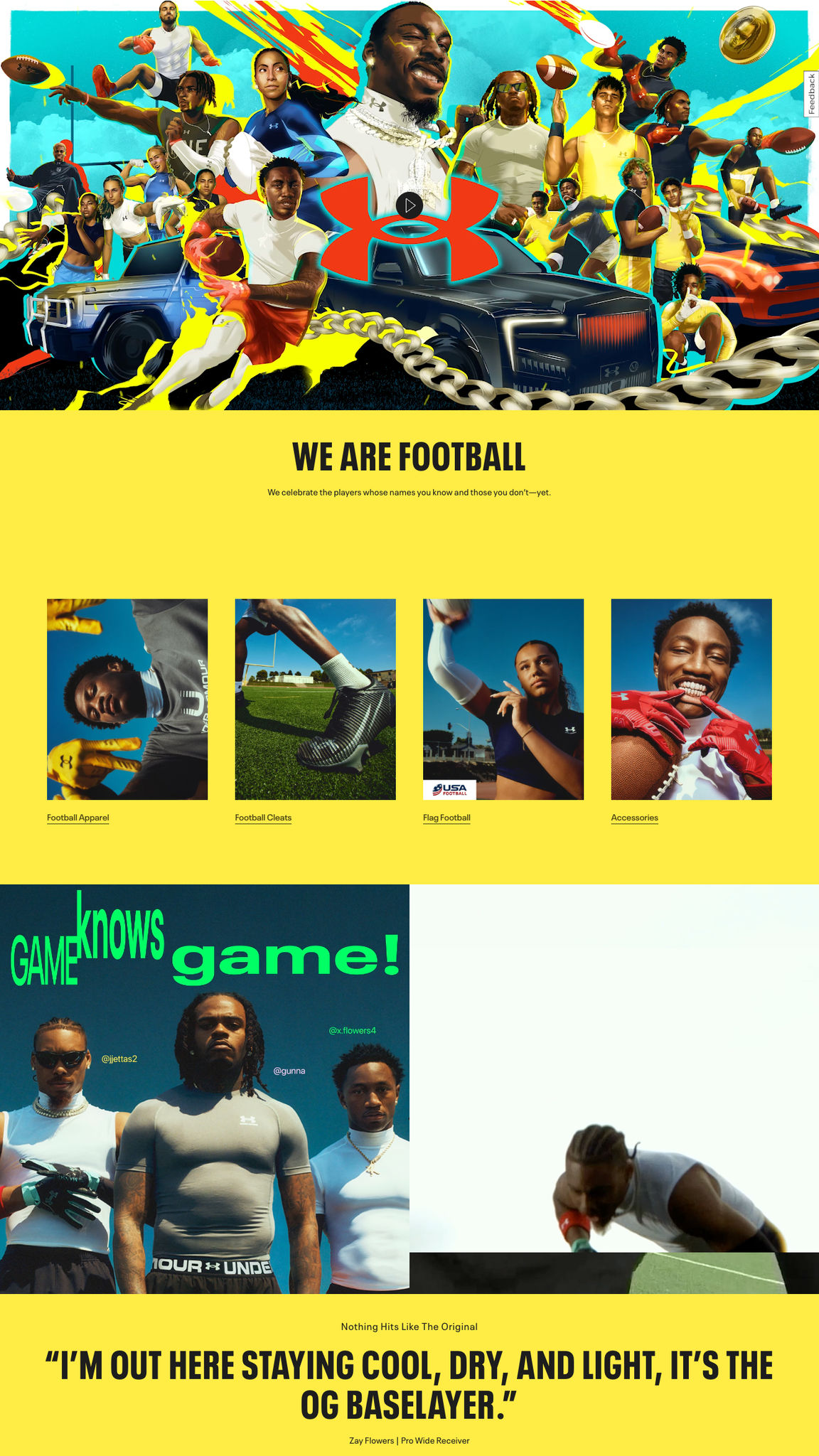 UA Ecommerce We Are Football