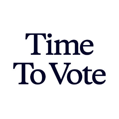 Time To Vote logo