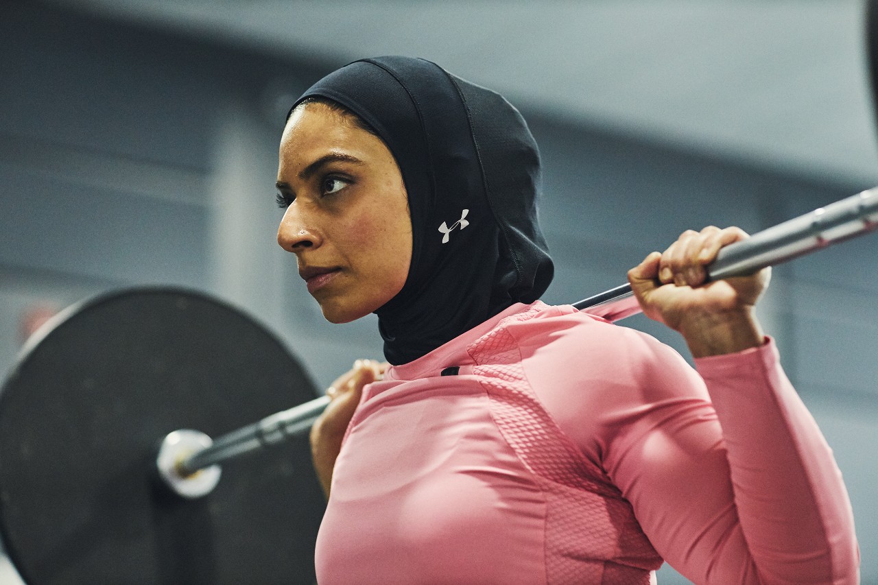 Muslim woman's bra photo sparks controversy