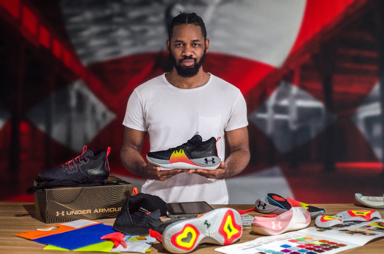Американские Певцы в кроссовках under Armour
