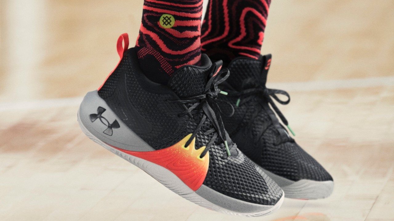Under armour top light up shoes