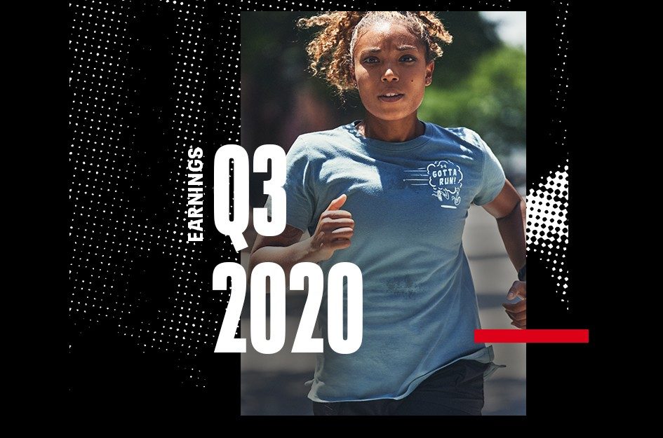 Under Armour Third Quarter 2020 Results, Outlook for 2020