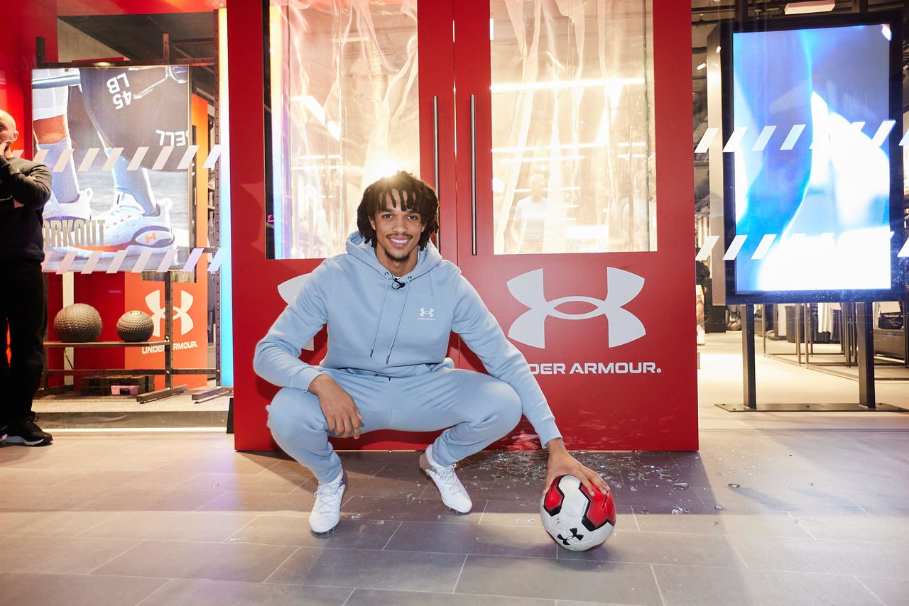 Trent Alexander - Arnold Smashes Open New Under Armour Brand House in Liverpool