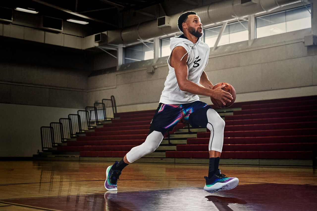 Stephen Curry Debuts Under Armour Sports Apparel Brand