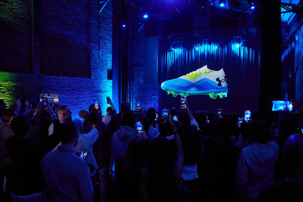 Under Armour Leaves London Guessing With Holographic Unveiling Of Shadow Elite 2 Boots