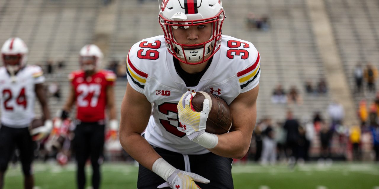 ARMR 037 Uniform on Maryland Player on Field