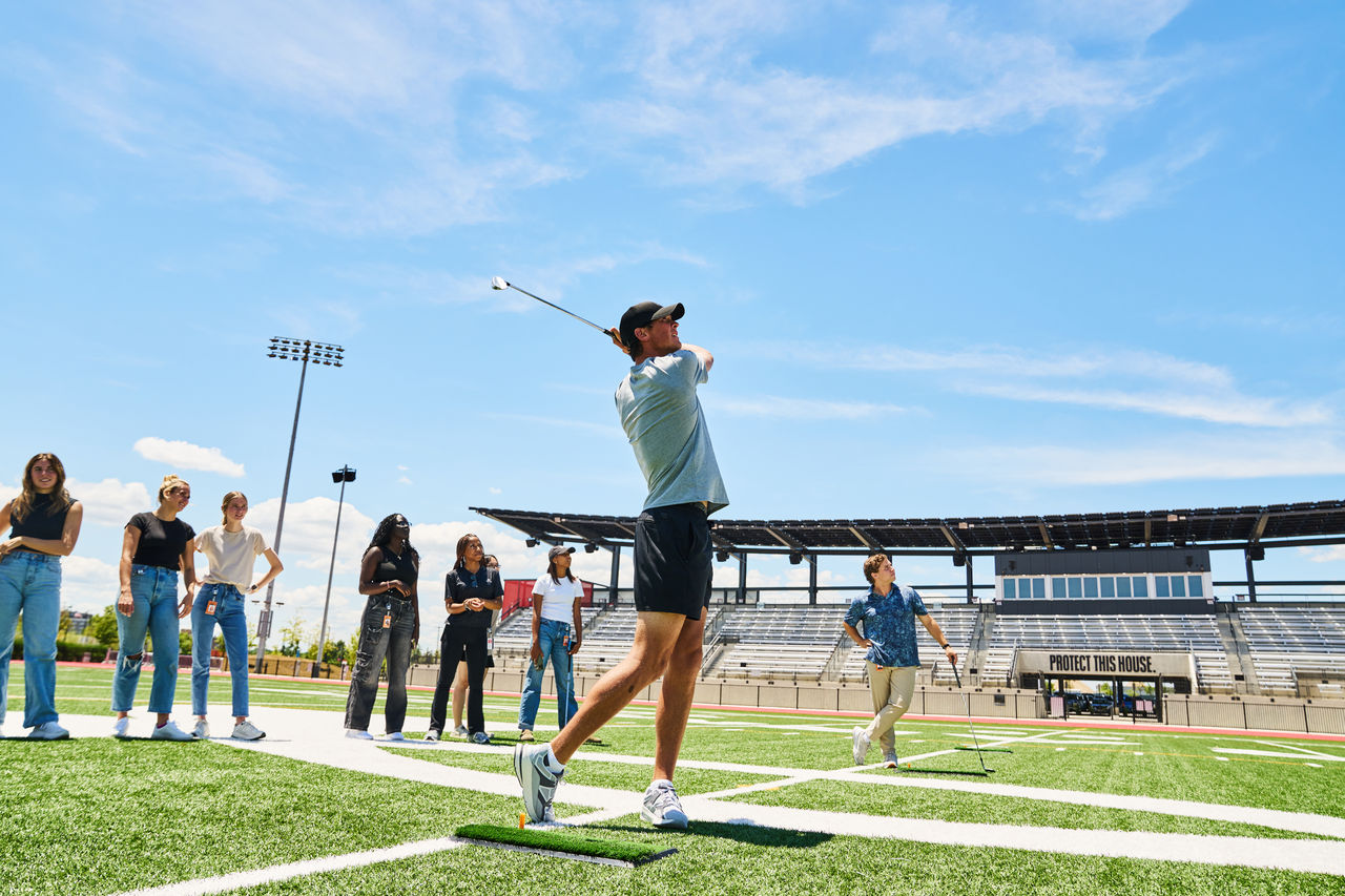 Golfers sponsored by under armour store
