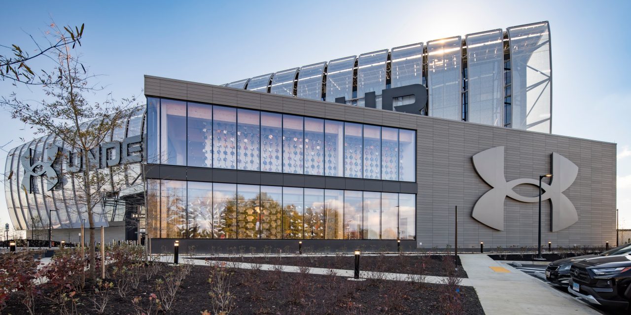 UA Flagship Store at Baltimore Peninsula Exterior View