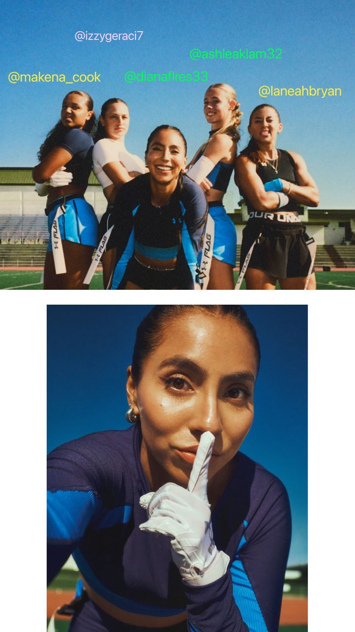 Diana Flores Flag Football We Are football Still