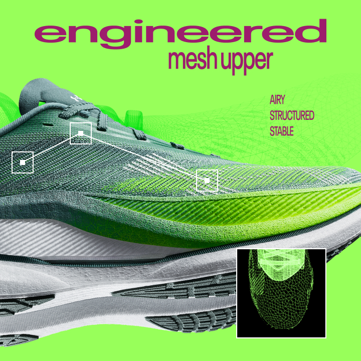 Velociti 3 Mesh upper