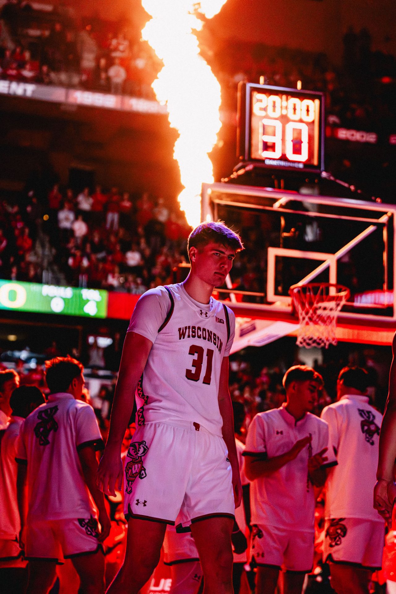university of wisconsin basketball in UA 