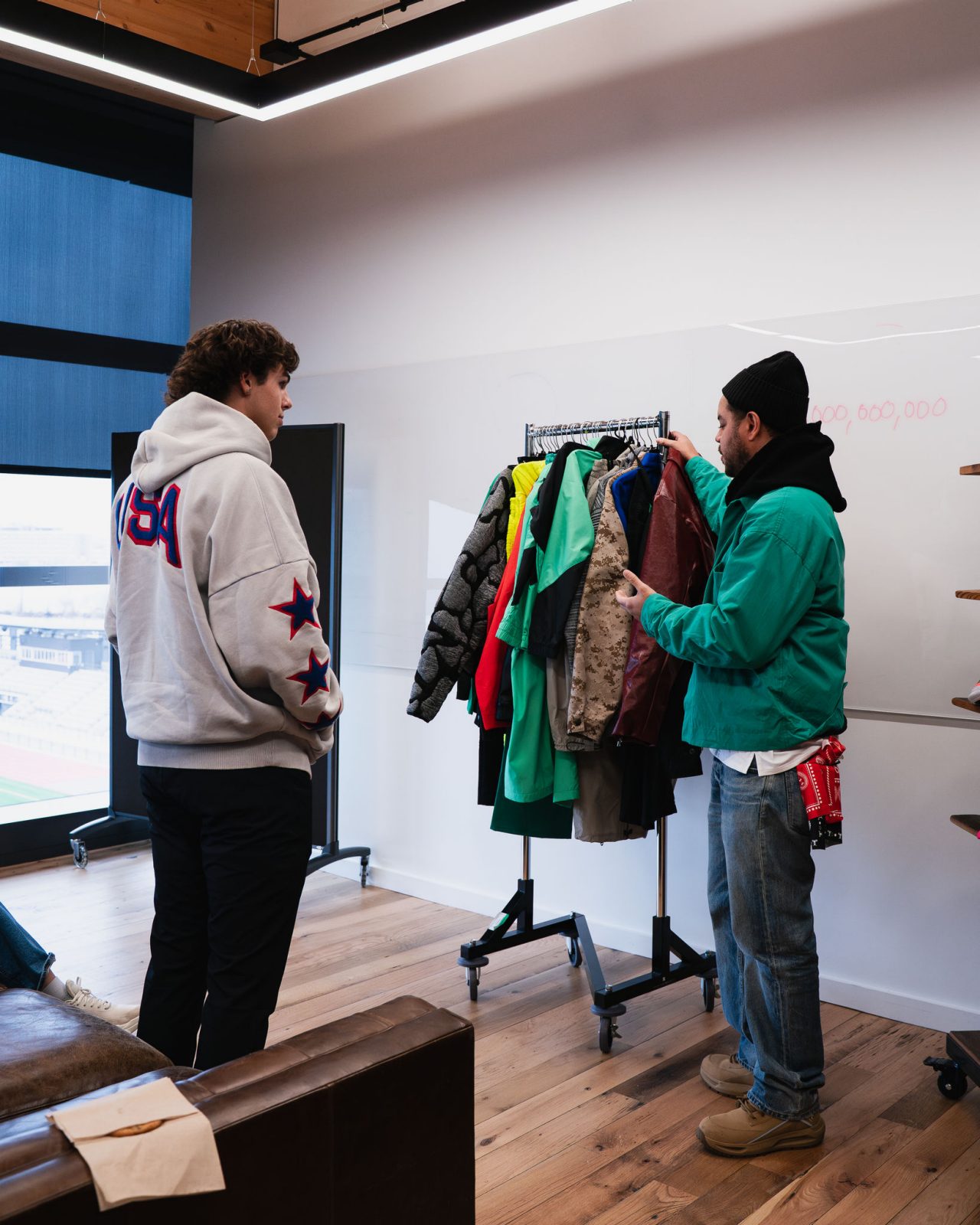 KJ Signing Wall in US Flagship Brandhouse