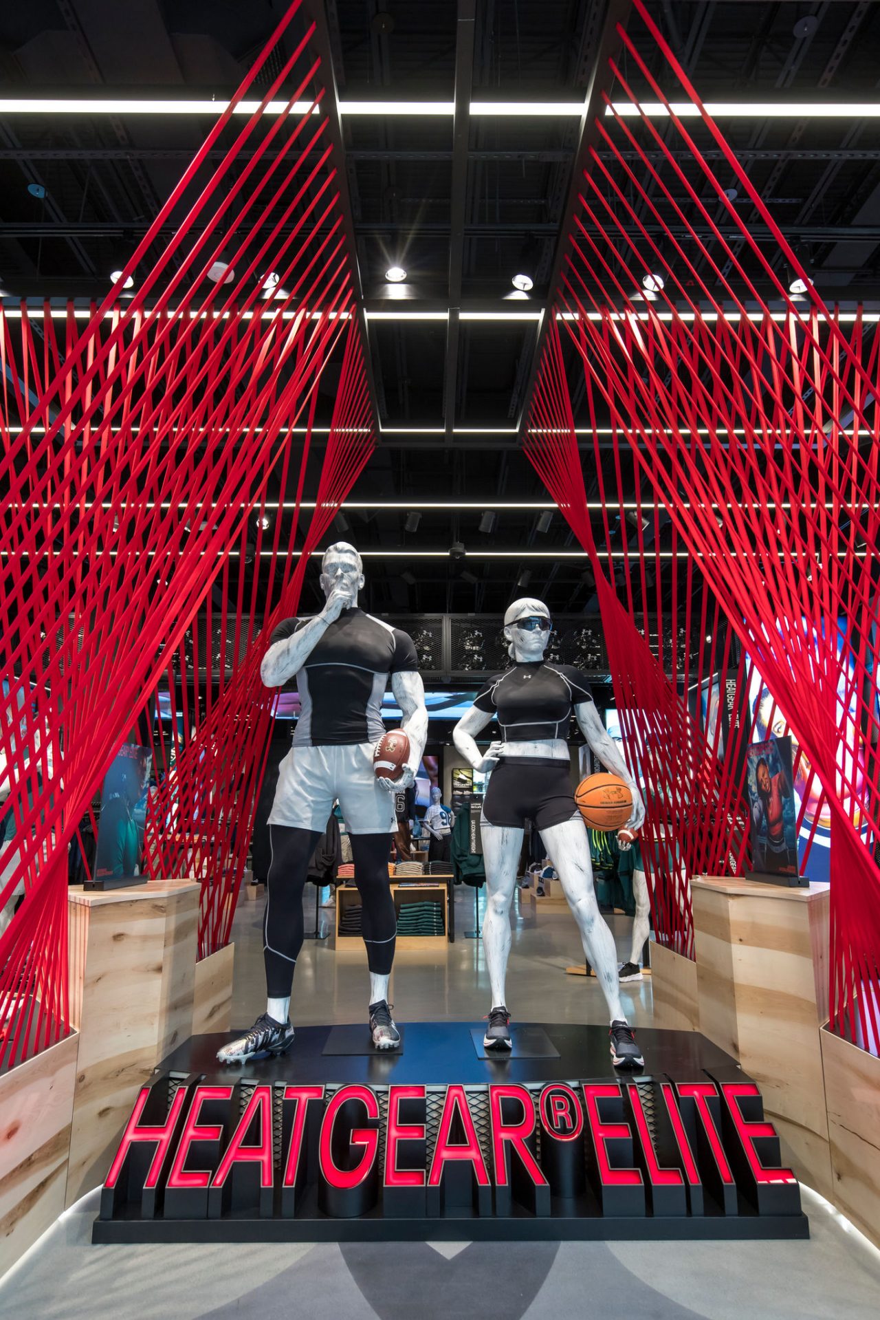 Tyson's Corner Sports House Display