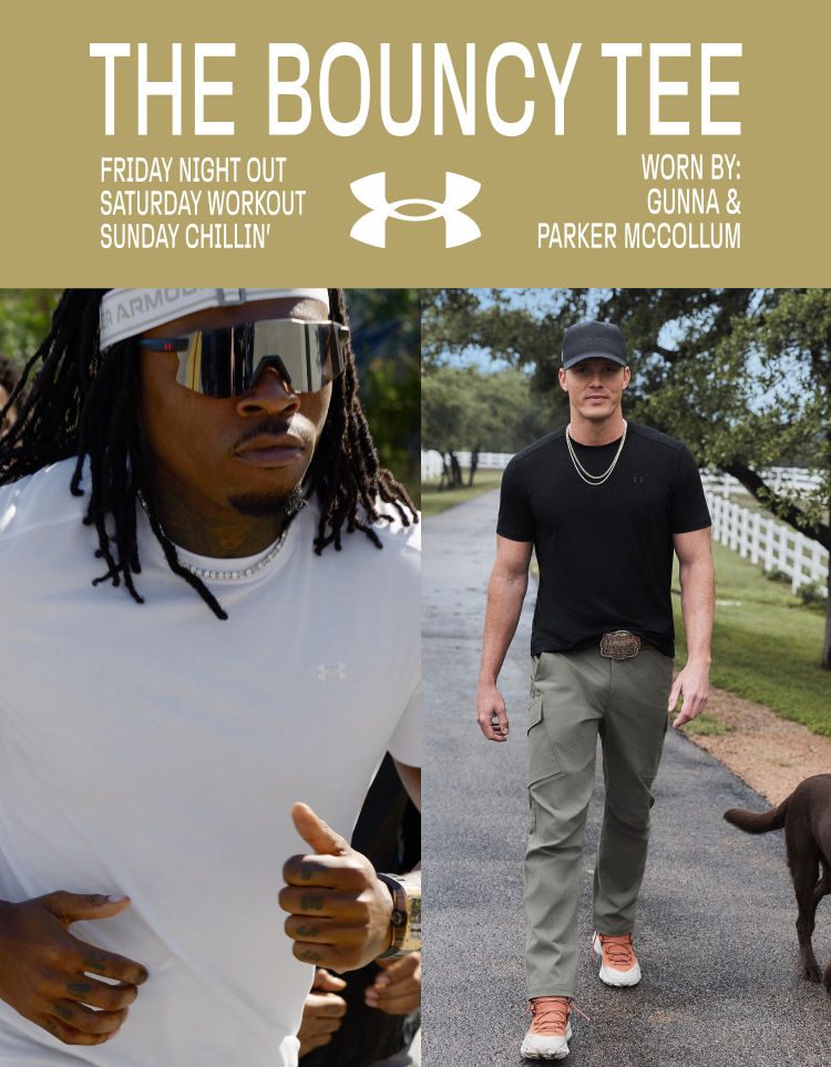 Under Armour Advances Its T-Shirt Legacy with the Launch of The Bouncy Tee