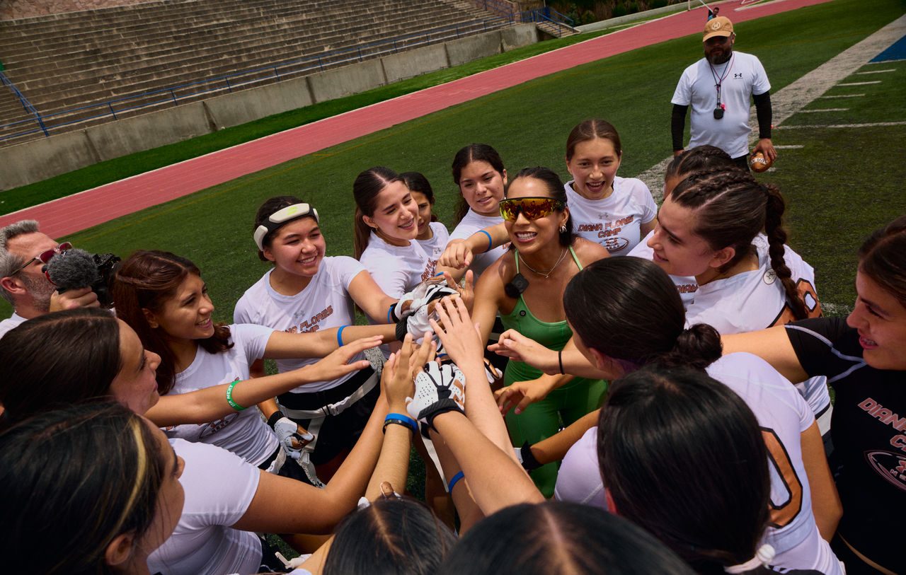 Diana Flores and Under Armour Champion the Next Generation of Flag Football Athletes with the Third Annual UA Next Flag Football Camp