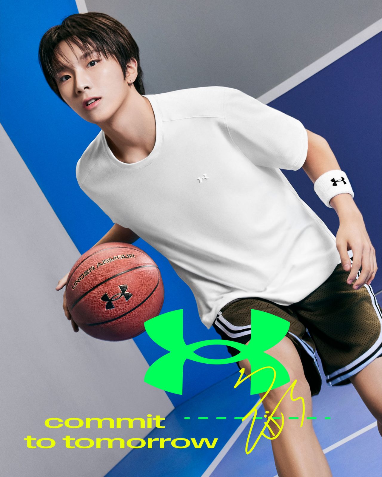 Woonhak in Under Armour Bouncy Tee