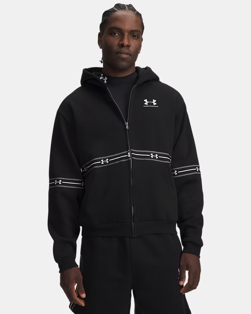 UA Icon Fleece Taped Men's Full Zip