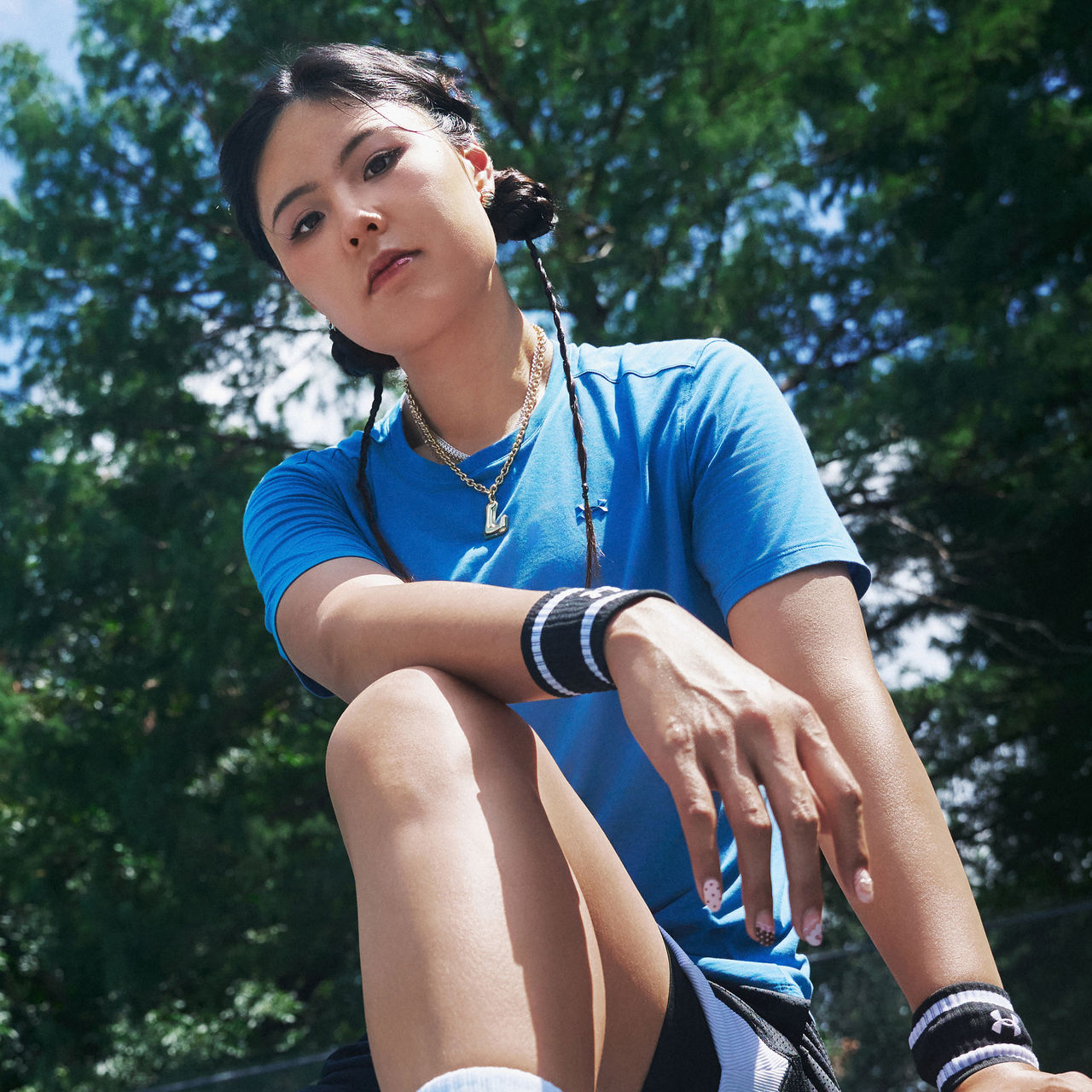 Li Yueru in Under Armour
