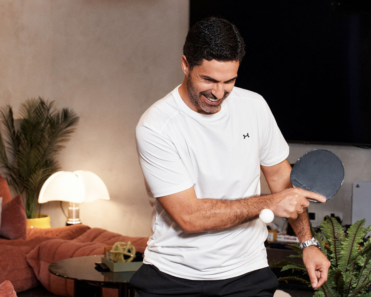 Mikel Arteta Meeting Maro