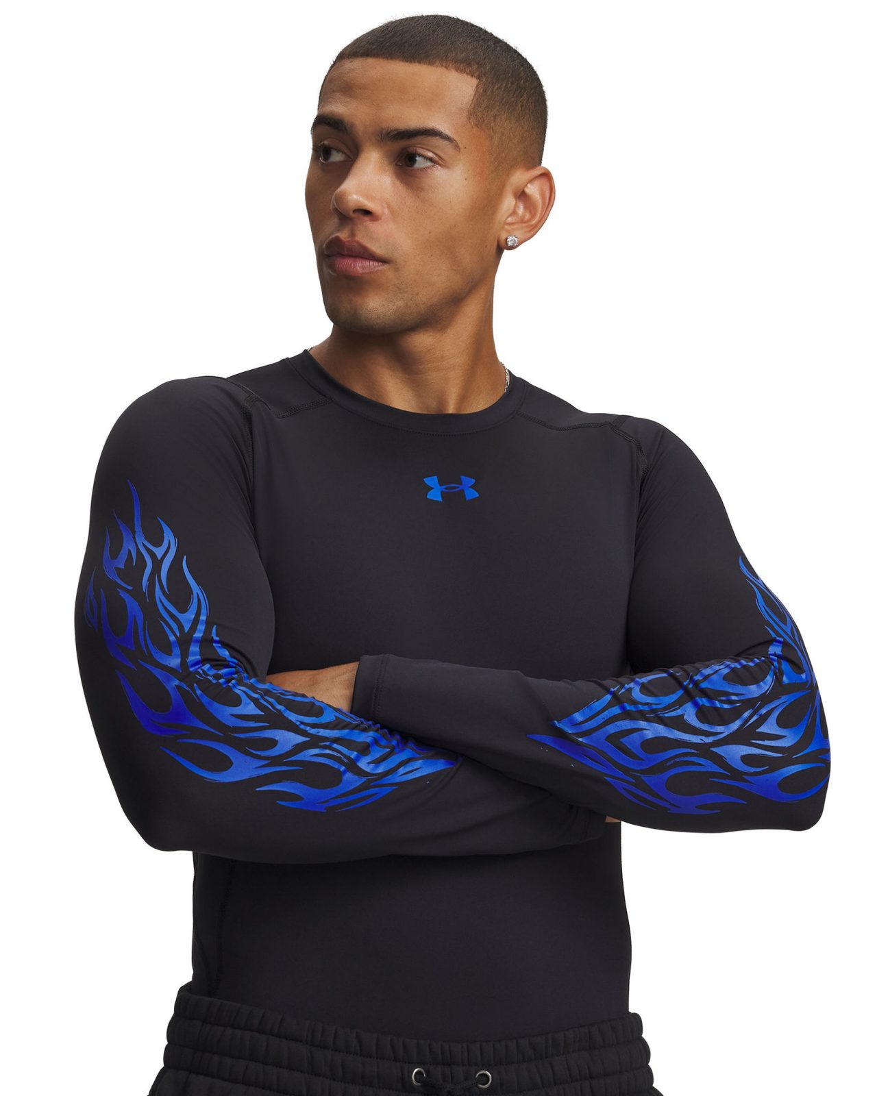 UA X Sharpie Blue Flame Hoodie