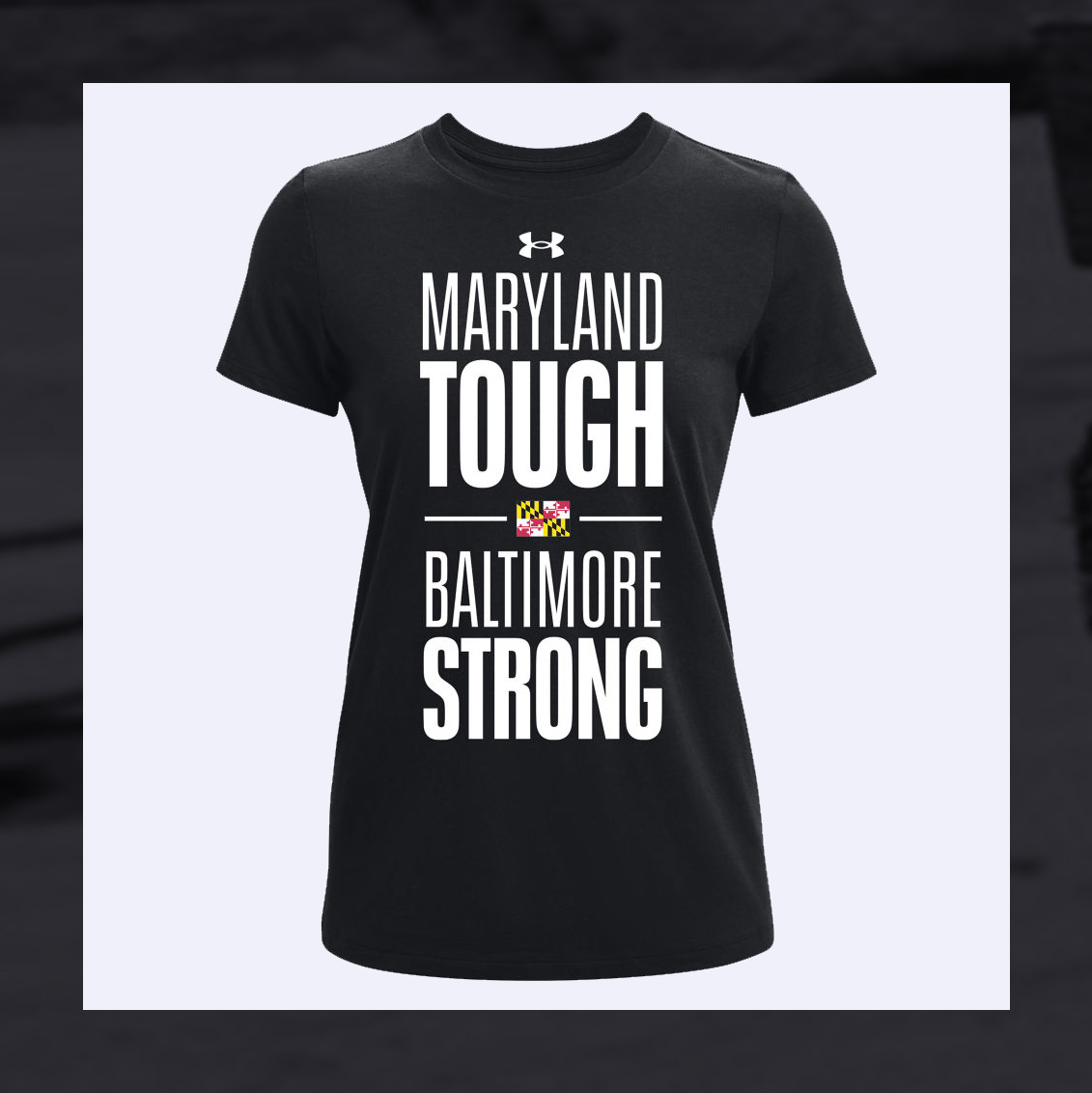 Camiseta UA Maryland Strong para mujer
