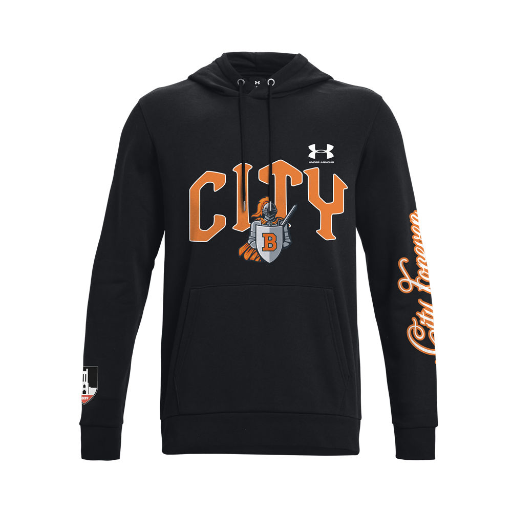 Sudadera con capucha City en la parte delantera