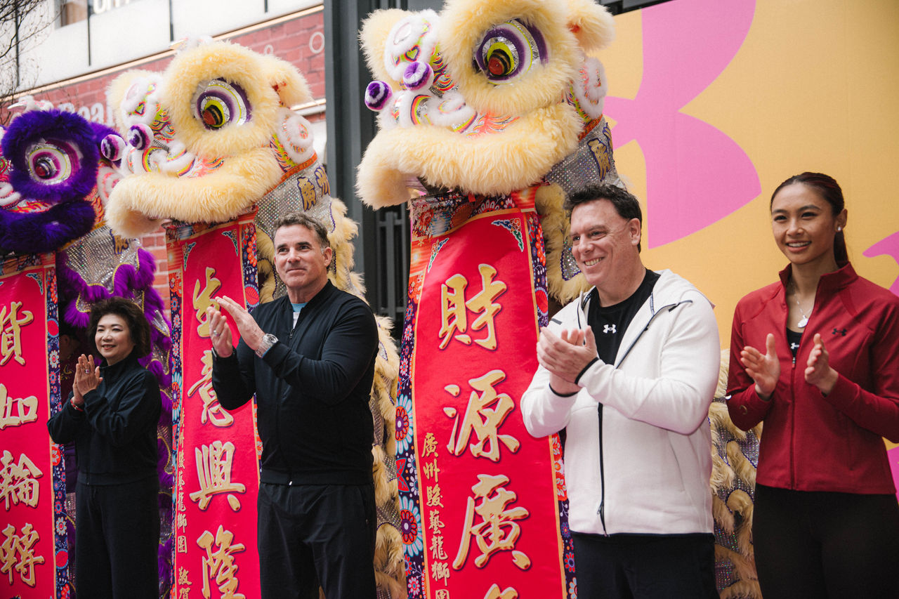 Ejecutivos de UA APAC en la activación