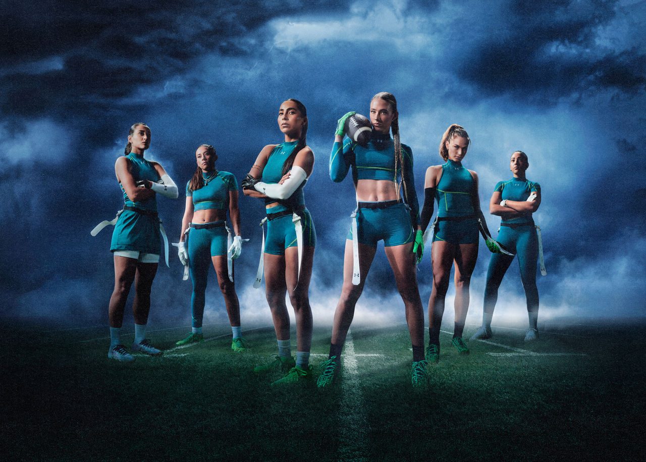Under Armour Debuts Click Clack: The Next Era, Celebrating the Women Redefining Flag Football 