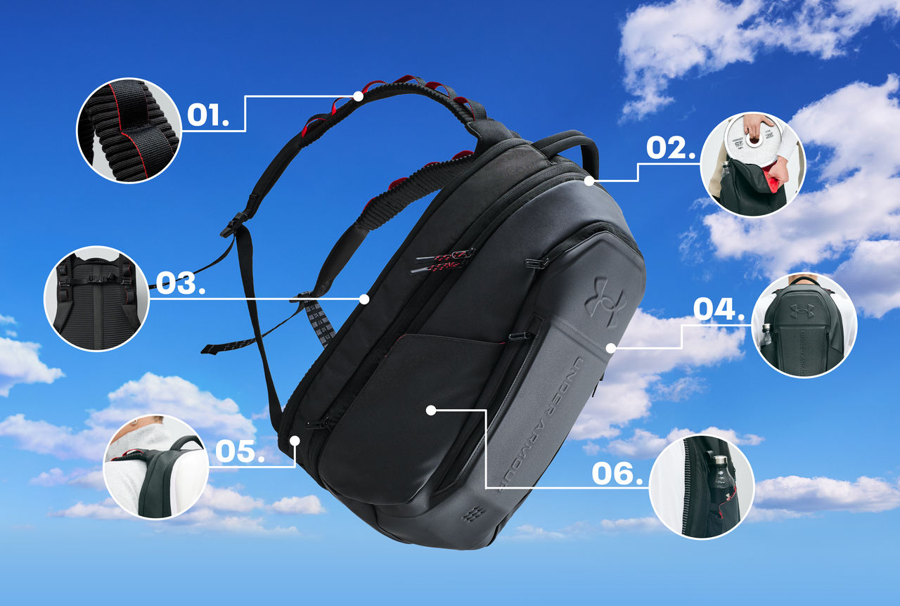 UA No Weigh Backpack Tech Sheet