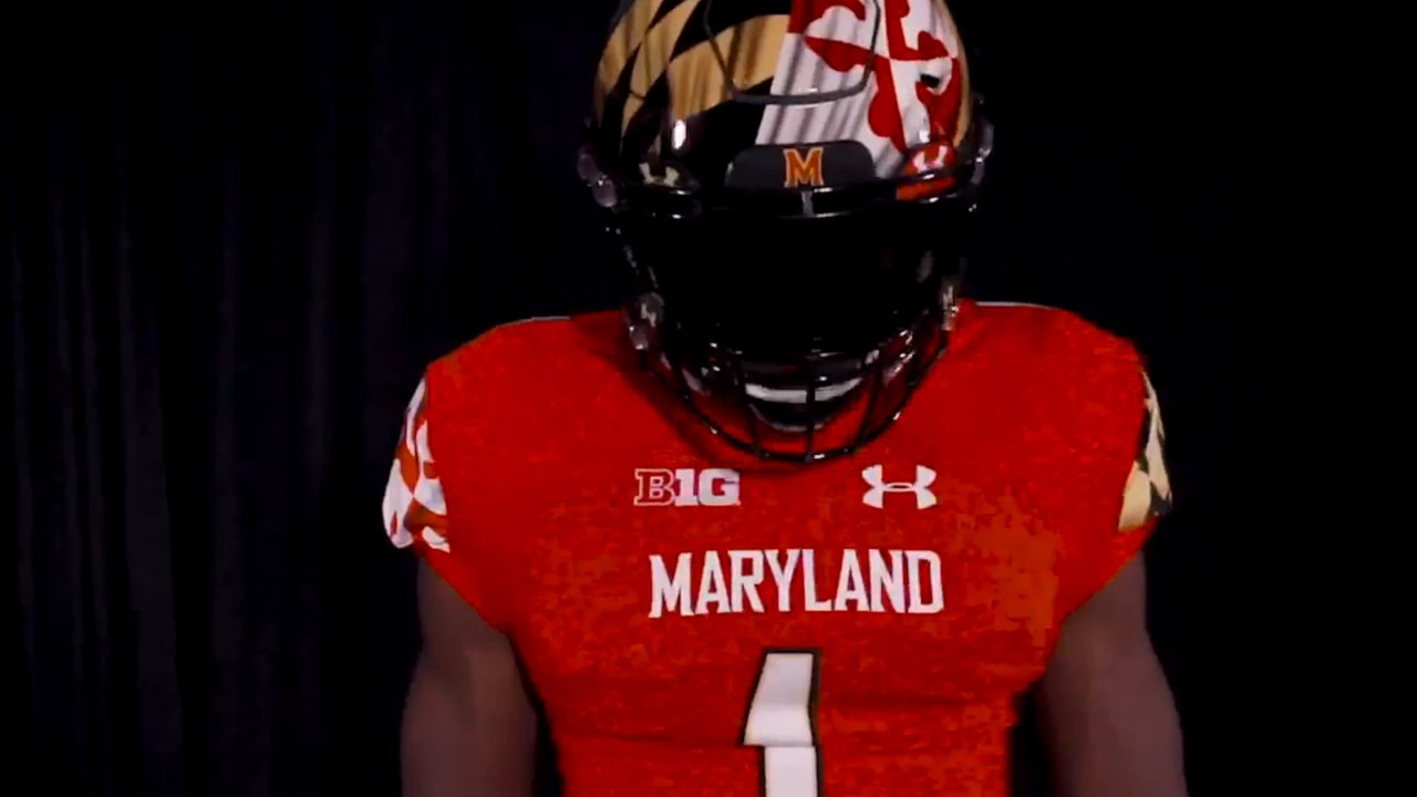 UMD 2018 Home Football Uniform (Courtesy UMD)