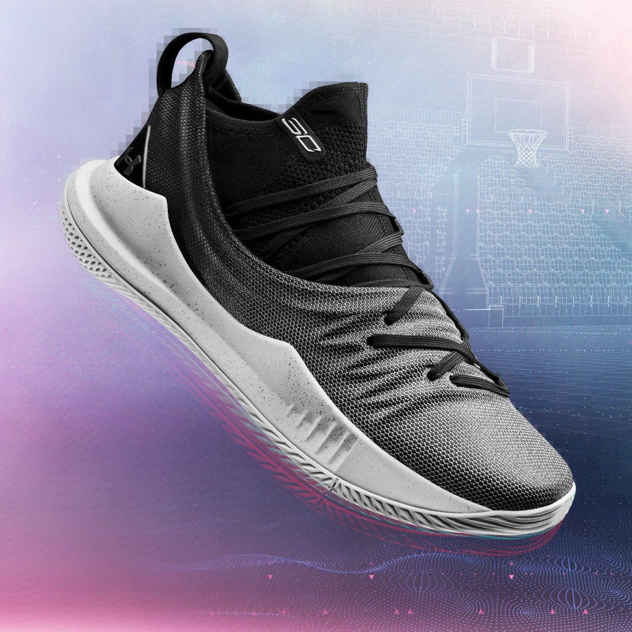 CURRY 5 B W Two Sides of the Game Breaker