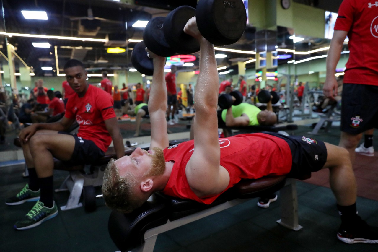 SOUTHAMPTON FC TRAINING