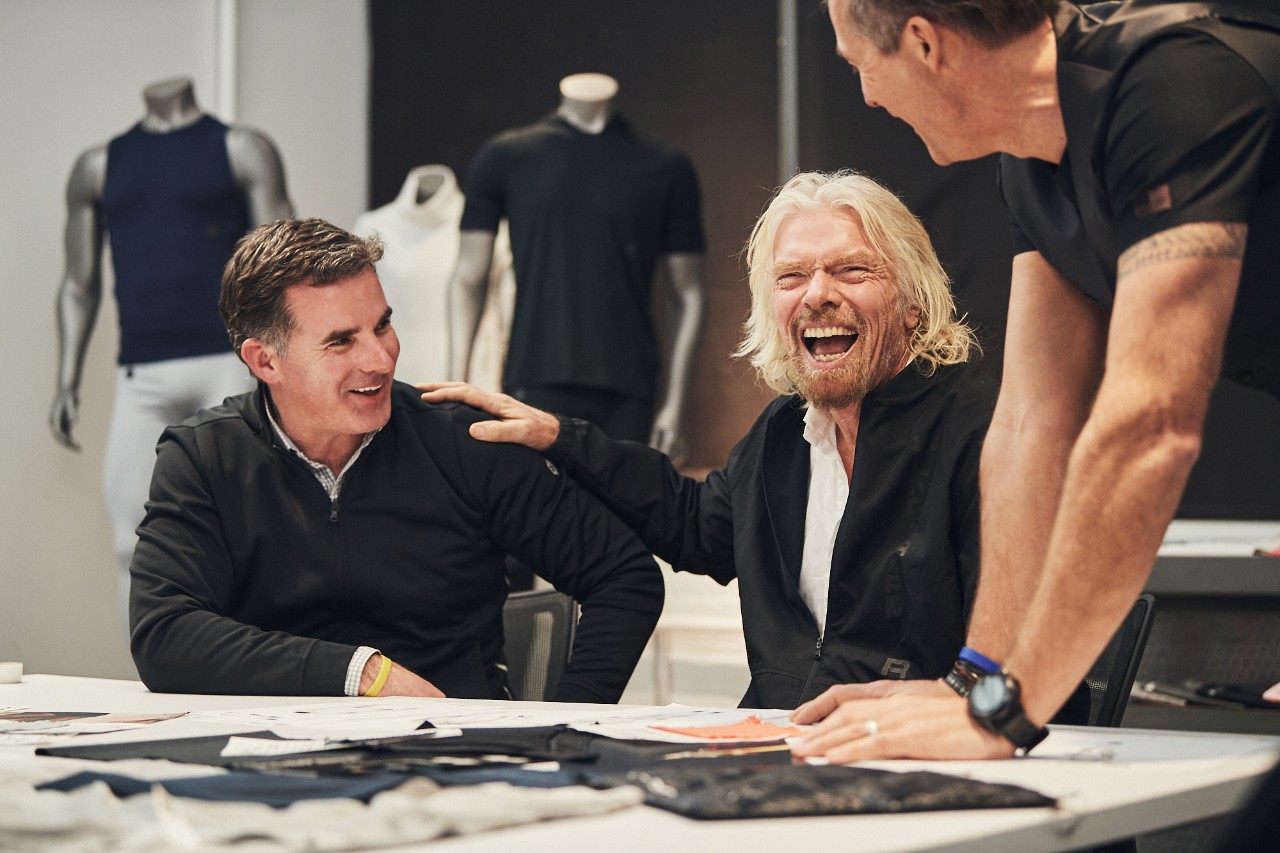 Kevin Plank and Sir Richard Branson