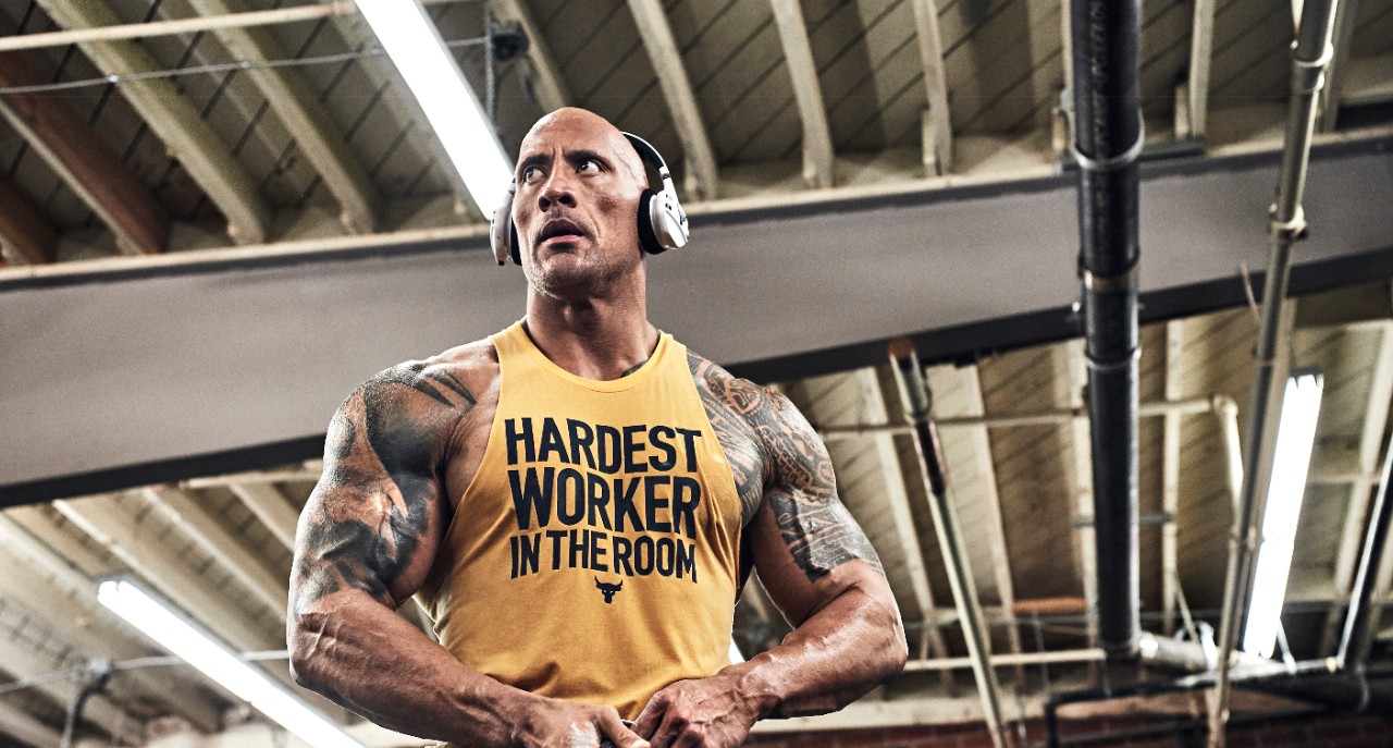 Dwayne johnson sportswear 2025