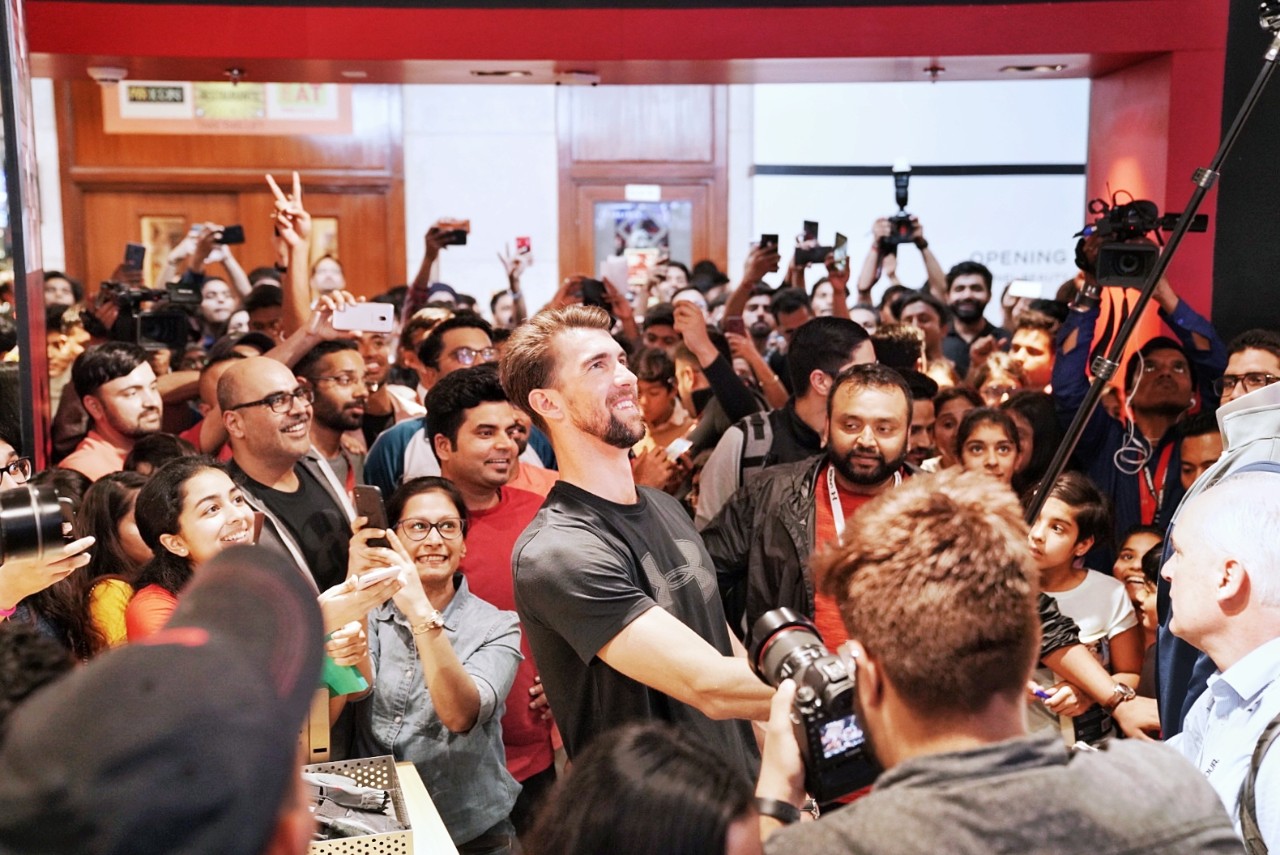 UNDER ARMOUR OPENS FIRST INDIA STORE 