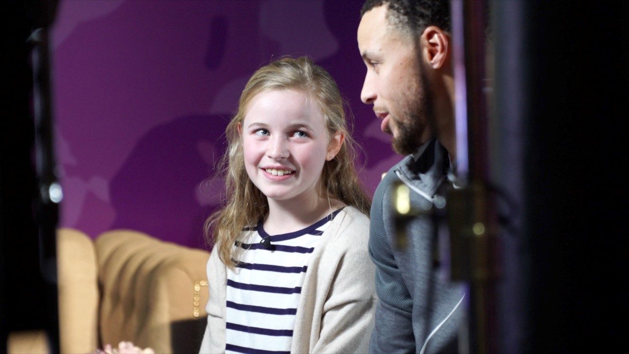 Stephen will host the Morrison Family at the Warriors' home game at Oracle Arena on March 8th, International Women's Day. 