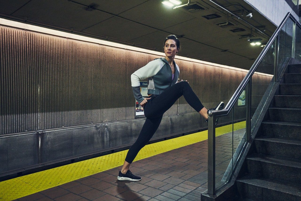 Move Light Full Zip, All Around Legging and HOVR SLK EVO footwear
