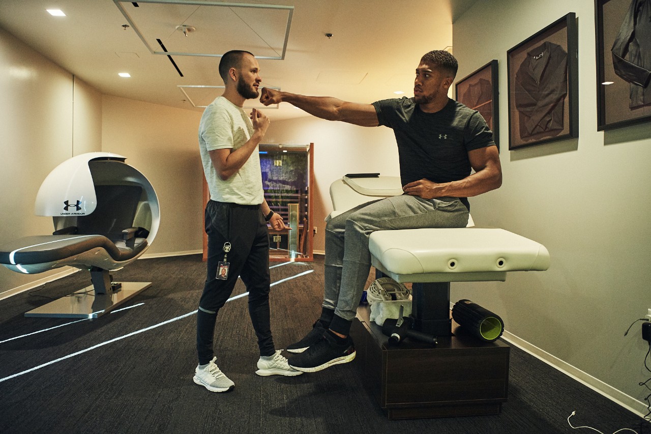 AJ's work with UA's Human Performance Team in Portland, OR