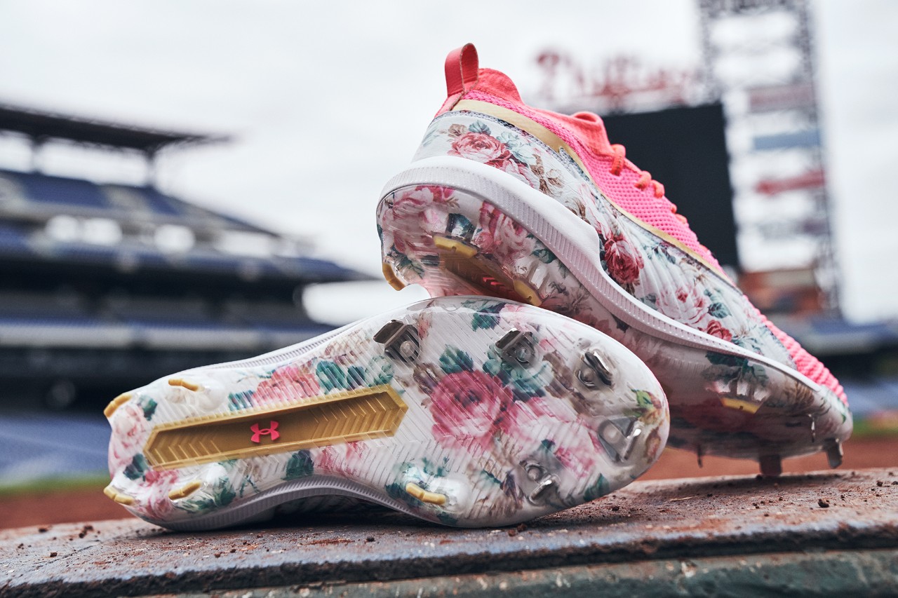 Bryce harper mother's day cleats clearance