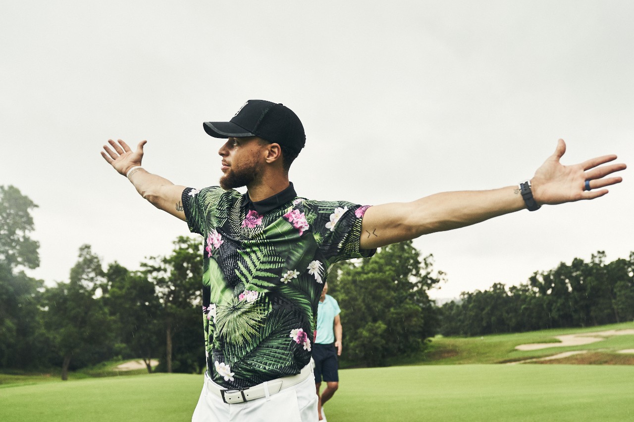 Under armour golf steph curry top