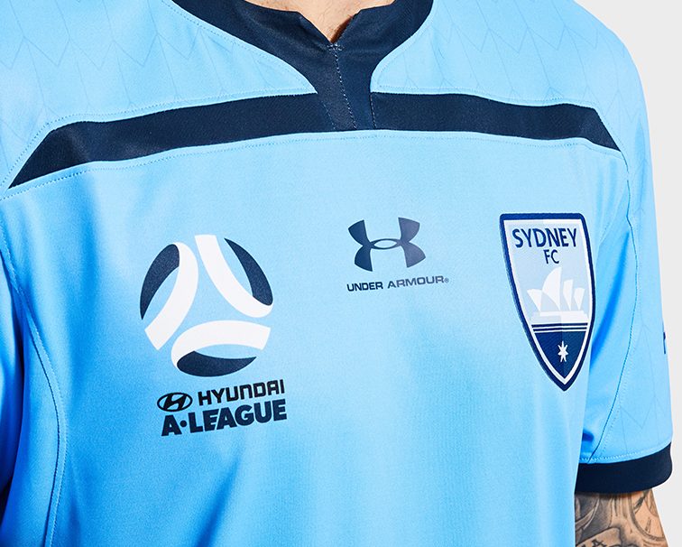 The Sydney FC shield features The Sydney Opera House