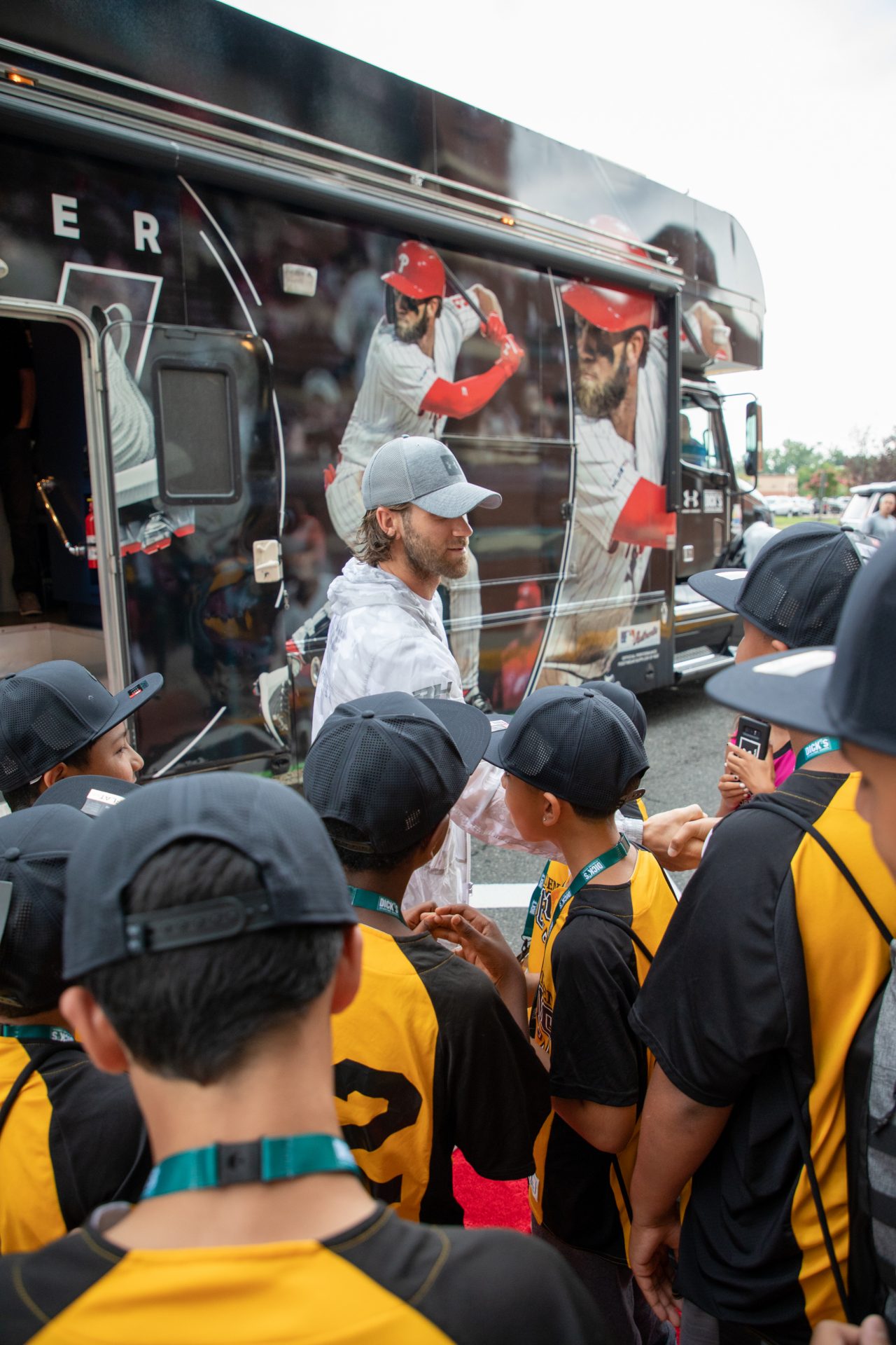 Harper Surprises Local Team