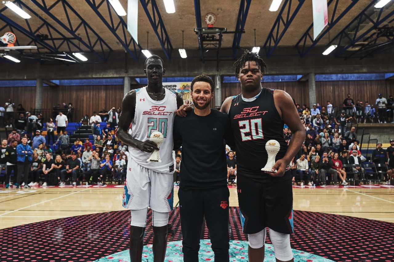 Makur Maker and Eddie Lampkin took home game MVP awards, and Jalen Suggs took home Most Outstanding Player honors for the entire camp.
