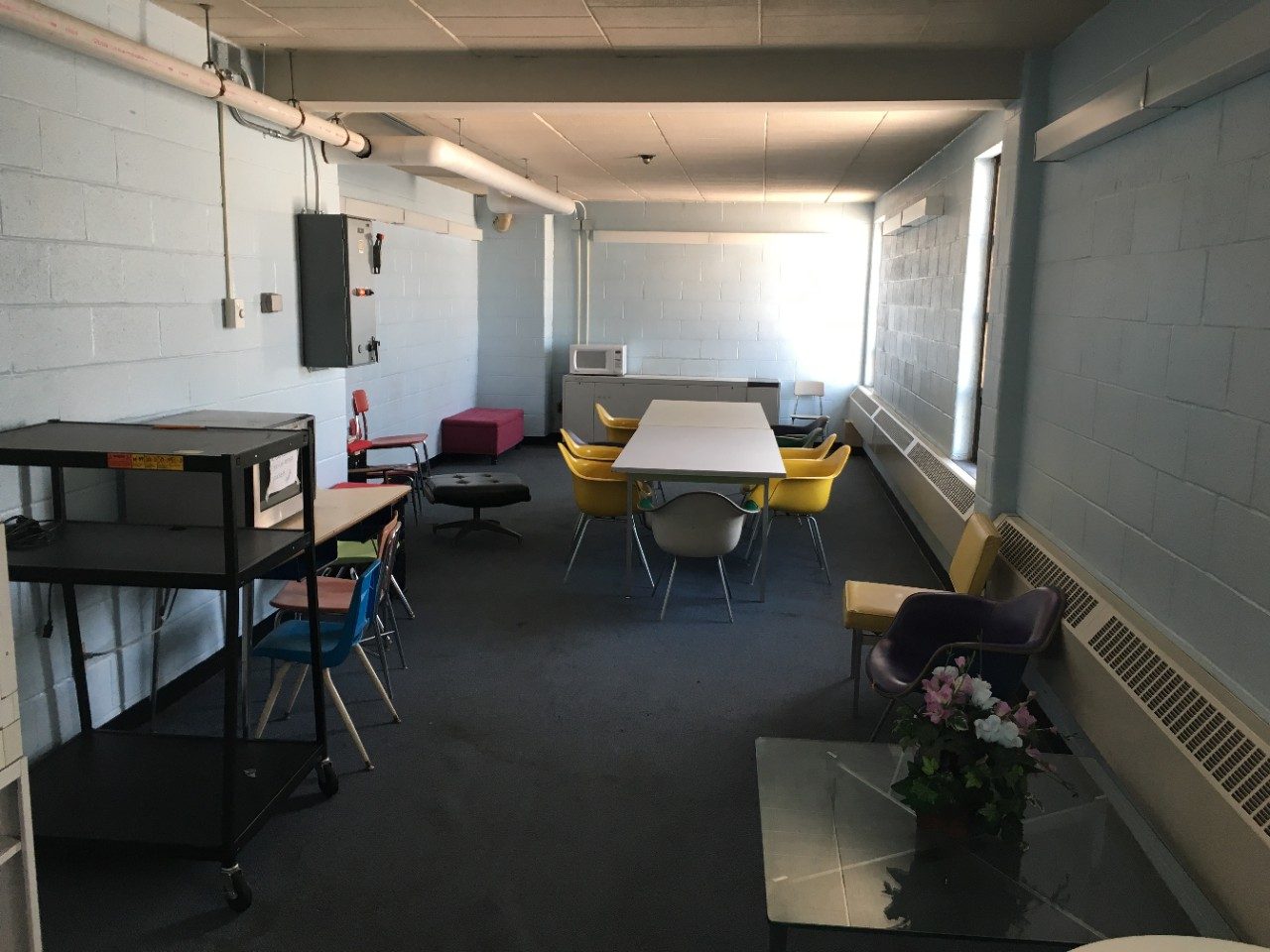 Teacher Lounge Before