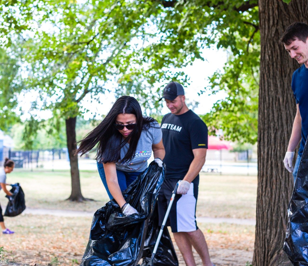 Baltimore UALA Members Volunteer at the Patterson Park Youth Sport & Education Center